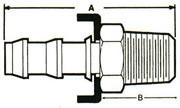 301 Hose to MPT Fittings