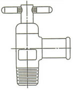 Hose Valves to MPT with Pin Handle